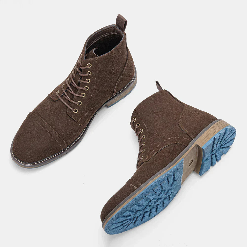 Stefan | Vintage Derby Style Leather Boots